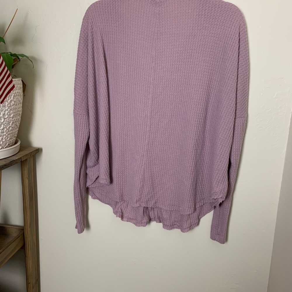 Super Soft Light Violet Button Down Oversize - image 6